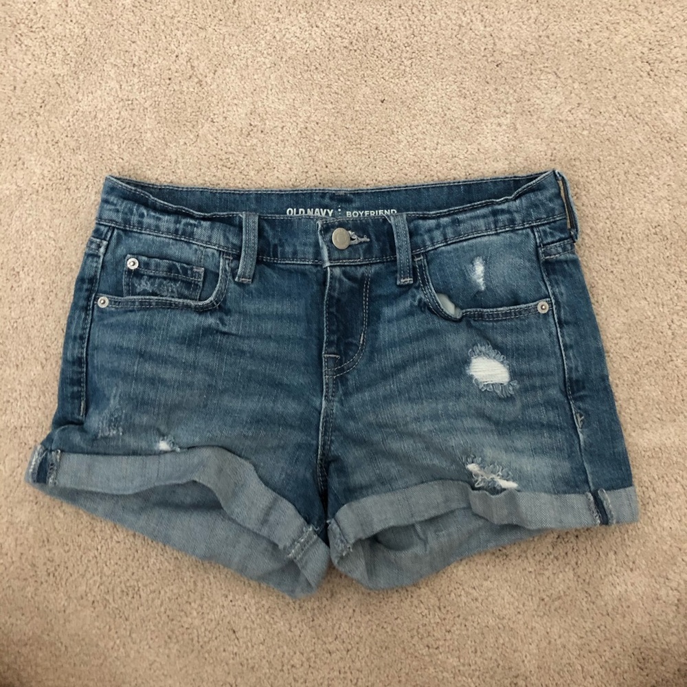Old Navy Boyfriend Denim Shorts
